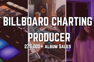 be your billboard charting ghost producer for pop, kpop etc