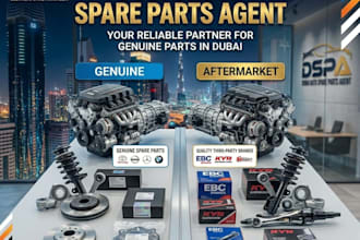 be your professional auto spare parts sourcing agent in dubai