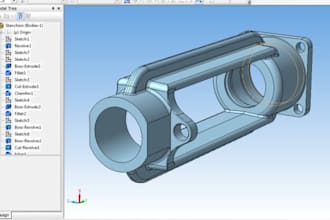 do industrial product with parametric cad sheet metal design rapid protptyping