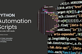write a python script to automate your repetitive tasks and save you time