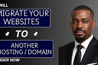 migrate website backup and transfer to new hosting or domain