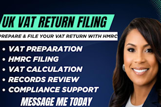 prepare and file your UK vat return with hmrc