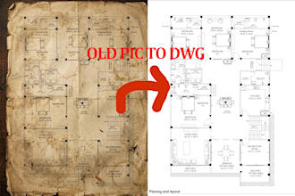 efficiently convert PDF to autocad dwg to  cad with precise scaling and pro