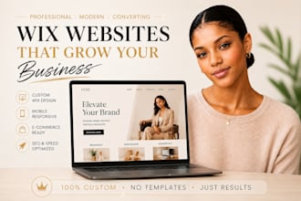 build wix website design wix website redesign wix studio business wix website