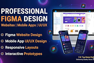 figma design, figma website, mobile app using figma, website UI UX design