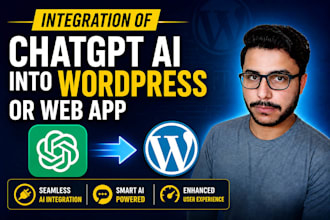 integrate ai chatgpt API into your wordpress or web app