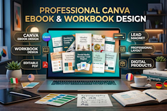 do canva ebook design, canva ebook, workbook design, ebook design, workbook