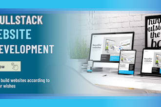 create full stack websites
