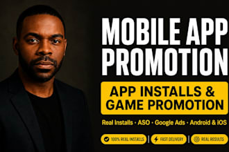 do ios and android mobile promotion and app marketing to increase app installs
