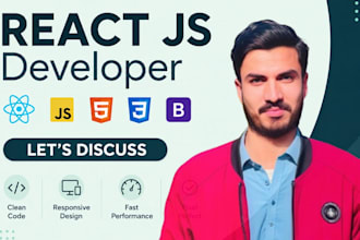 be your react front end developer