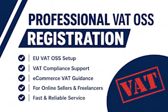 handle eu tax and vat registration, german tax filing, income tax, oss, ioss