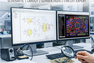 professional pcb design layout schematic gerber files and circuit design expert