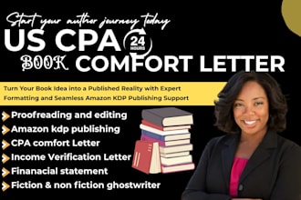 write cpa letter, financial statement, income verification
