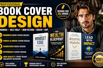 do book cover, business, self help, non fiction book cover, ebook cover, KDP