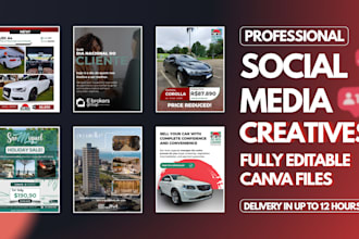 create professional canva posts for instagram