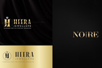 design high end jewelry brand logo professionally