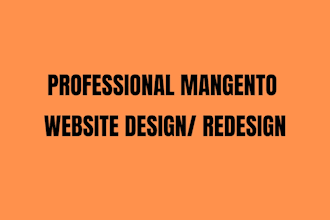 build a modern magento ecommerce store