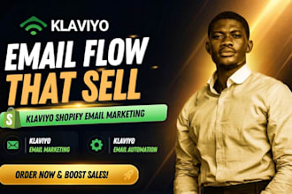 setup shopify klaviyo email marketing klaviyo automation klaviyo expert flow