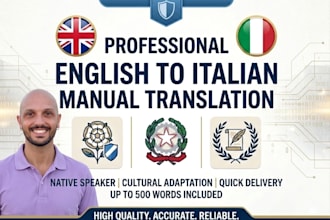 do accurate english to italian translation for business and tech
