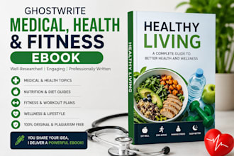 ghostwrite medical, health and fitness ebook