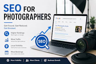 provide professional SEO for photography websites