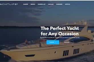 boat website, boat cruise, yacht website, jet ski ship, boat rental book website