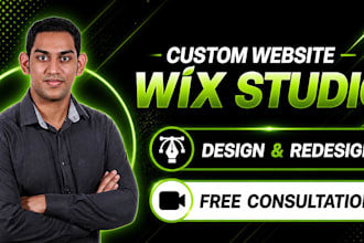 design, redesign or audit your wix studio website