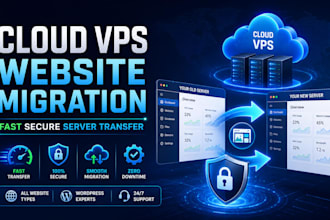 transfer website to cloud vps server migration expert hosting setup