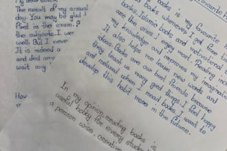 write anything with my better hand writing