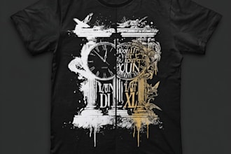 do perfect artwork for tshirt design