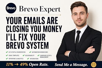 setup brevo campaigns, email marketing automation, CRM and email deliverability