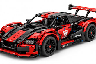 design custom 3d lego model technic set minifigure brick build car and XML part