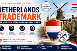 file netherlands trademark with boip search and brand protection