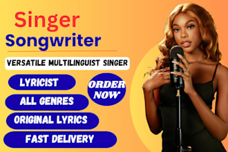 be your female pop singer female vocalist edm singer songwriter female singer