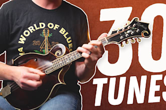 record banjo, mandolin track, bluegrass, fiddle and audio mix for country song