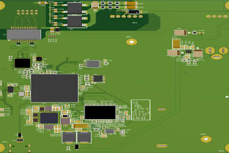 design upto 12 layer kicad pcb with controlled impedance,drc and gerber files