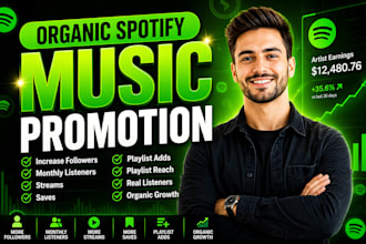 promote your spotify music with SEO to gain real spotify followers