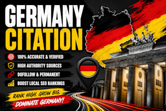 build local SEO citations for any country business