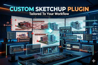 develop custom sketchup plugins tailored to your workflow