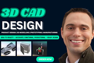 design 3d cad models and industrial designs for manufacturing