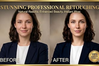 retouch and edit your photos for commercial or personal use