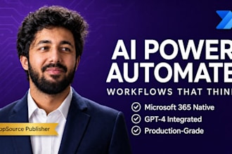 build ai automation workflows with microsoft power automate