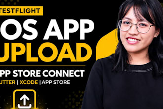 upload your ios flutter app to testflight and app store