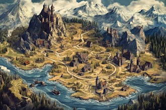 create your fantasy maps