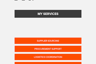 support your import, export, sourcing and procurement needs