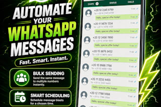 set up whatsapp marketing automations