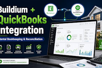 integrate buildium with quickbooks online for rental bookkeeping
