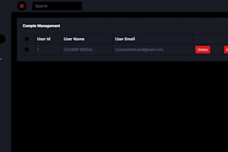 devellop a modern responsive web site