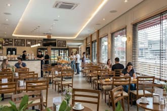 profitable 3d retail store,coffee lounge render,interior layout,bakery shop, skp