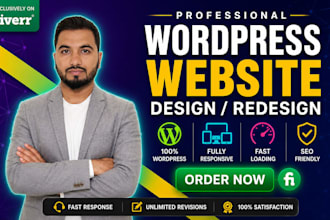 design redesign responsive wordpress website